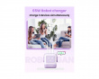 Nexode Robot Charger 3 ports - 65W - Purple