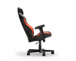 DRIFTING XL Black & Orange EPU Leather