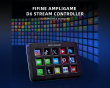 AMPLIGAME D6 Stream Controller - Streaming Deck for Streaming & Podcast - Black