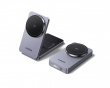 Qi2 15W 2-in-1 Wireless Charger MagSafe - Gray