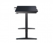 LAB-X Gaming Table Height Adjustable - Tempered Glass