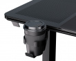 LAB-X Gaming Table Height Adjustable - Tempered Glass