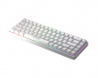 AmpliGame GK1W ANSI Keyboard - White