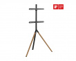 Tripod Stylish Easel Studio TV Floor Stand - Black