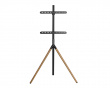 Tripod Stylish Easel Studio TV Floor Stand - Black
