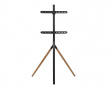 Tripod Stylish Easel Studio TV Floor Stand - Black