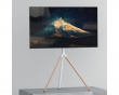 Tripod Stylish Easel Studio TV Floor Stand - White