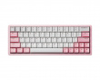 Xpunk 63 Magnetic 60% Gaming Keyboard - Pink/White