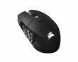 Scimitar Elite Wireless SE MMO Gaming Mouse - Gun Metal