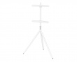 Tripod TV Stand - Screens 45”-65” - White