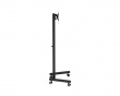 Compact TV Stand with Wheels 13”-50” - Black