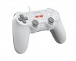 Tegenaria Lite Wired Symmetric Controller - Retro White Tegenaria Lite Wired Symmetric Controller - Retro White
