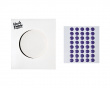 Spirt Dots - Purple - 40 pcs