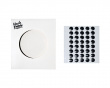 Spirt Dots - Black - 40 pcs