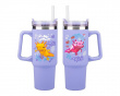 Minecraft Purple Travel Cup with Straw 900 ml