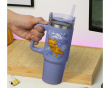 Minecraft Purple Travel Cup with Straw 900 ml