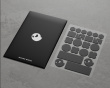 GHOSTGRIPS - Universal Grips for Mice and Keyboards - Black Heavy