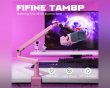 TAM8 Dynamic Gaming Microphone and Boom Arm - Pink