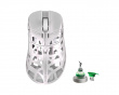 x The Swords Magnesium Wireless Gaming Mouse [OMRON] - White