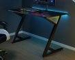 InfinityGlow Gaming Desk (1200x600) - Black