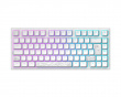 ALU81 Gaming Keyboard RGB - Nostra [g3ms Moonstone] - White