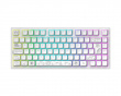 ALU81 Gaming Keyboard RGB - Nova [g3ms Moonstone] - White