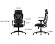 SpineX Core Ergonomic Gaming Chair - Black