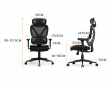 SpineX Core Ergonomic Gaming Chair - Black