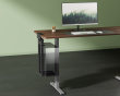 Adjustable Computer Holder with Clamp for Desk - Black