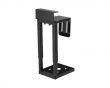 Adjustable Computer Holder with Clamp for Desk - Black