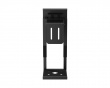 Adjustable Computer Holder with Clamp for Desk - Black