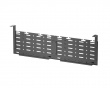 Clamp-On Vertical Under Desk Cable Tray - Black