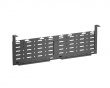 Clamp-On Vertical Under Desk Cable Tray - Black