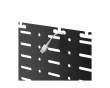 Clamp-On Vertical Under Desk Cable Tray - Black