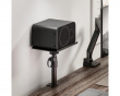 Adjustable Clamp-On Speaker Stand - Black