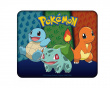 Pokémon - Flexibel Mousepad - Starters Kanto