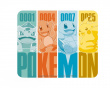 Pokémon - Flexibel Mousepad- Kanto Starters Pokémon - Flexibel Mousepad- Kanto Starters