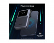 Uno 10000mAh Magnetic Wireless Power Bank  - Grey