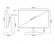 Nova 24“ IPS 1920x1080 200Hz Gaming Monitor - Black