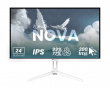 Nova 24“ IPS 1920x1080 200Hz Gaming Monitor - White
