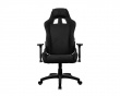 Avanti SoftFabric Gaming Chair - Pure Black