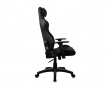 Avanti SoftFabric Gaming Chair - Pure Black