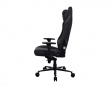 Vernazza Soft Fabric Gaming Chair - Pure Black