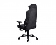 Vernazza Soft Fabric Gaming Chair - Pure Black