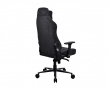Vernazza Soft Fabric Gaming Chair - Pure Black