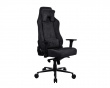 Vernazza Soft Fabric Gaming Chair - Pure Black