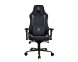Vernazza Supersoft Fabric Gaming Chair - Black
