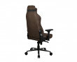 Vernazza Supersoft Fabric Gaming Chair - Brown