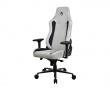 Vernazza Supersoft Fabric Gaming Chair - Light Grey