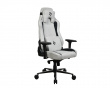 Vernazza Supersoft Fabric Gaming Chair - Light Grey